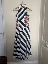 Karen Millen Striped Halter