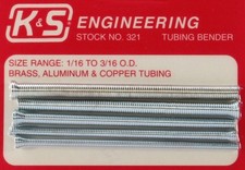 K&S Tube Bending Springs