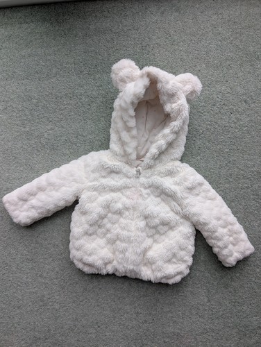 Matalan baby faux fur jacket - matalan,