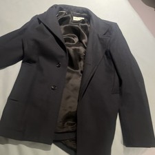 Reiss Men’s Black Peacoat