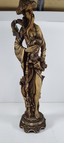 Large carved chinese resin - carved,