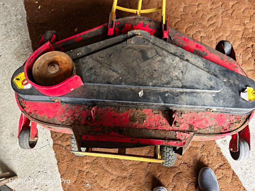 Mower complete deck assembly - mower,