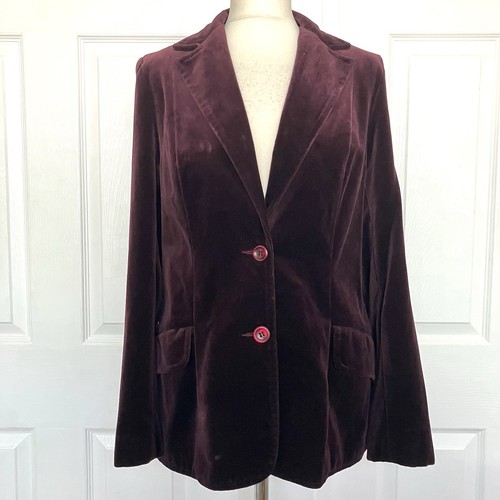 Vintage velvet jacket - vintage,