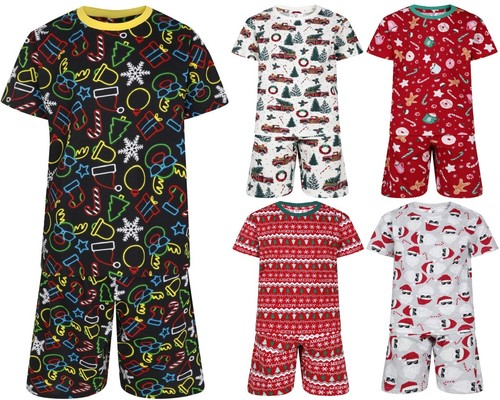 Boys short pyjamas christmas - short,