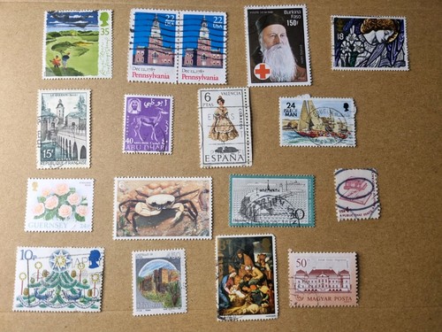 Vintage worldwide stamp - lot,