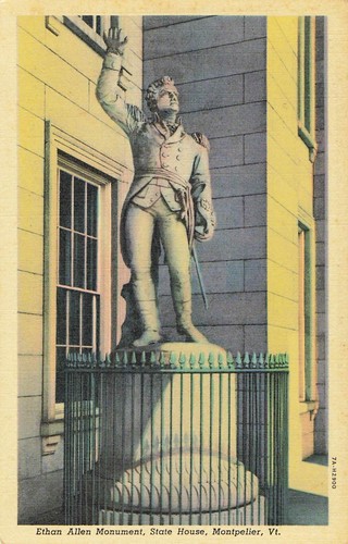 Ethan allen monument - allen,