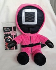 Squid Game Official Plush Soft Toy  23cm + Keyring Key chain Brand New
