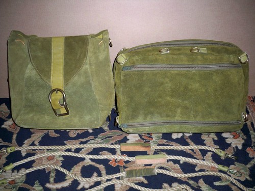 Vintage 70s hartmann green - vintage,