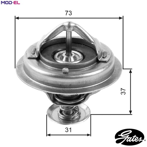 Thermostat coolant th24582g1 - coolant,