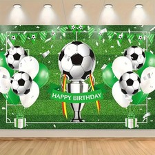 FOOTBALL Birthday Banner Large