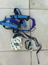 Wild Country Harness, 3XCarabineers And Chalk Bag Lot Sale