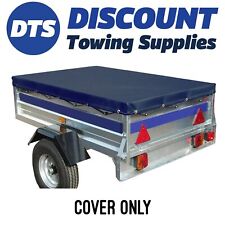 Erde 142 Flat Quality Blue Water proof Trailer Cover 1500 x 1050mm & Bungee Cord
