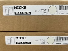 Ikea MICKE Small Desk, white
