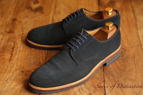 Russell bromley blue suede - russell,