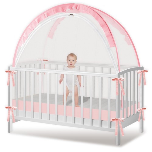 Crib tent baby safety net - net, pop