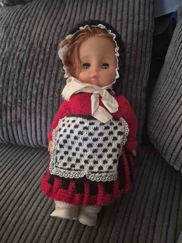 Vintage doll traditional - in,