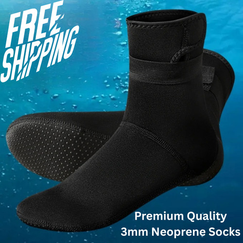 Neoprene diving socks - neoprene,