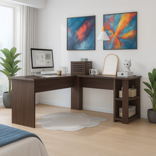 Corner computer desk - computer,