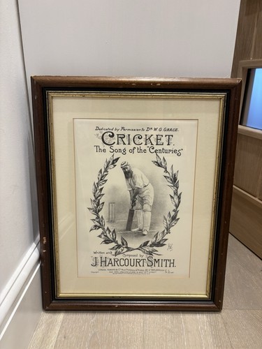 Cricket print g grace - of, w.g.grace
