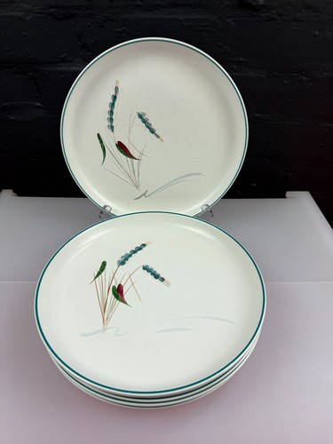 Denby greenwheat dinner plates - greenwheat,