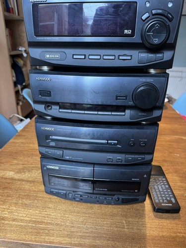 Kenwood stacking system - kenwood, hi-fi