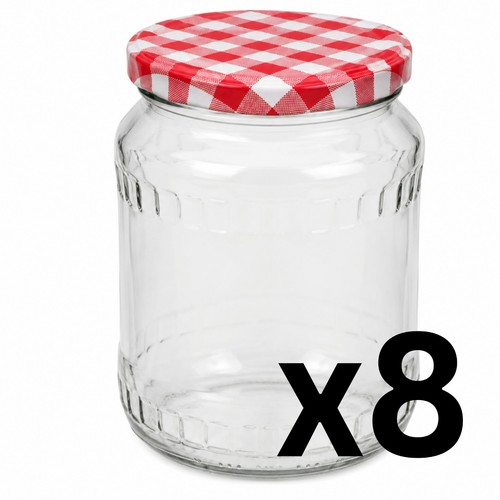 Glass jars 720ml with - jars,