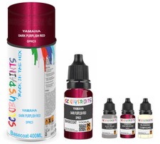 Paint For Yamaha H3Dprc3 Dark Purplish Red Cocktail Spray Aerosol Touch Up