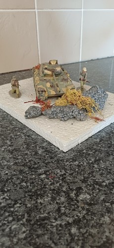 German panther tank with - german,