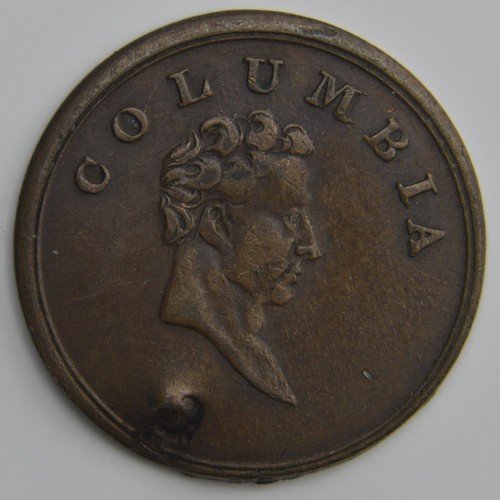 Columbia farthing undated - columbia,