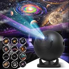Planetarium Projector for Bedroom, 12 Image Discs, Galaxy Projectors Star Night