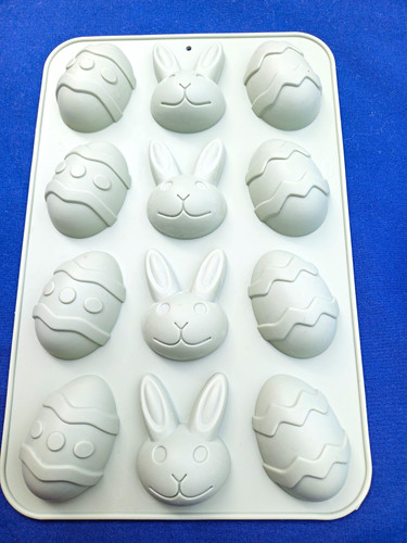 Silicone easter egg bunny - &,