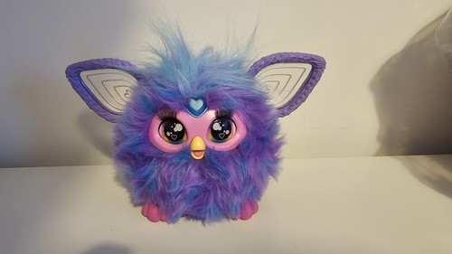 Furby tie dye blue - blue, purple