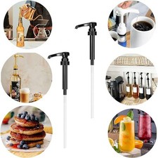 Monin Coffee Cocktail Syrup 10ML Pump Dispenser for 1 Litre Plastic Bottles New