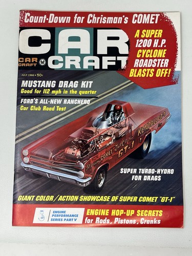Car craft july 1966 - craft, super