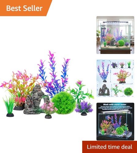 Complete betta fish tank decor - complete,