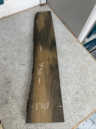 Bog oak 750 170 - oak, thickness