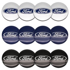 4Pcs 56Mm 60Mm 65Mm Car Styling Wheel Center Hub Caps Stickers Badge for Fiesta