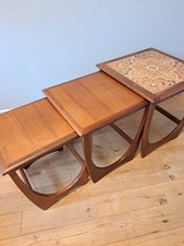 G Plan Nest of Tables Teak Mid
