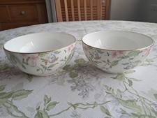 2 x Wedgwood Deep Cereal/Dessert Bowls - Superb Condition