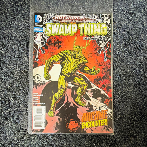Comics swamp thing annual - comics,