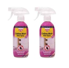 2x 500ml Zero in Clothes Moth