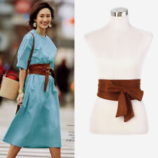 Sash Tie Coat Dress Corset Wiastband D Japanese Vintage Bows Obi Belt Wide Strap