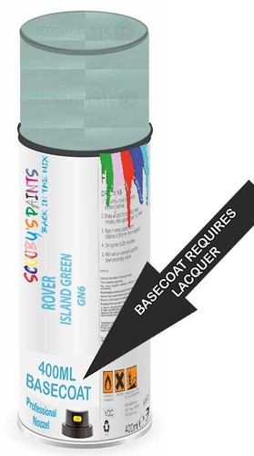 Basecoat aerosol for rover - aerosol,