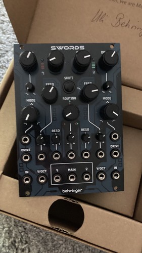 Behringer swords dual - swords,
