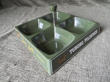 Tuborg Pilsner Gold Bar Advertising Man-Cave Snack Dish Bowl Crisps Peanuts M352
