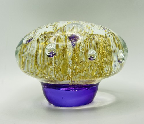 Studio art glass paperweight - studio,