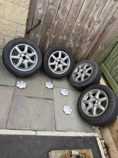 4 x Genuine VW Alloy Wheels