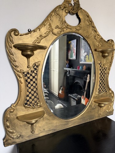 Victorian mirror mantle - mirror,