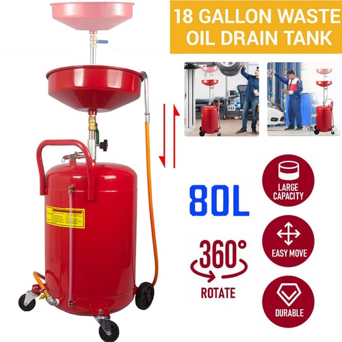 80l waste oil drainer portable - 80l,