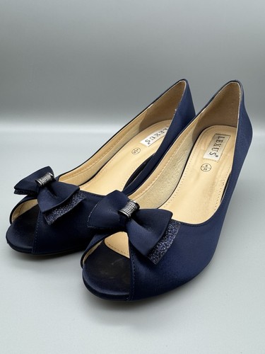 Lexus worn once navy peep - once,